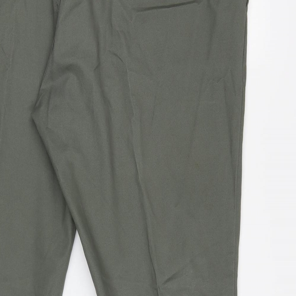 M&S Mens Green   Trousers  Size 44 L29 in