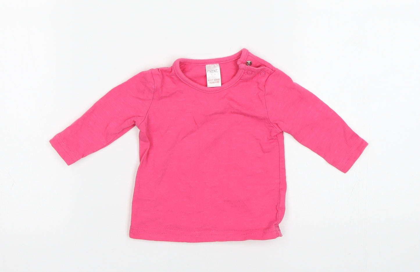 NEXT Baby Pink   Basic T-Shirt Size 0-3 Months