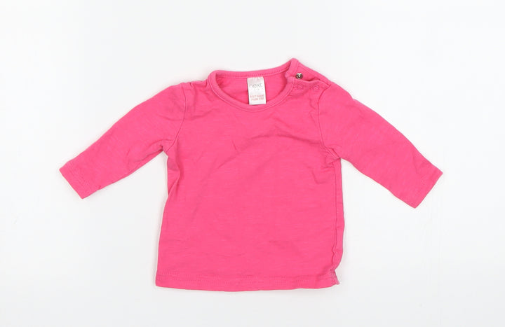 NEXT Baby Pink   Basic T-Shirt Size 0-3 Months