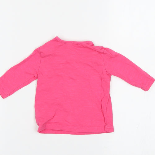 NEXT Baby Pink   Basic T-Shirt Size 0-3 Months