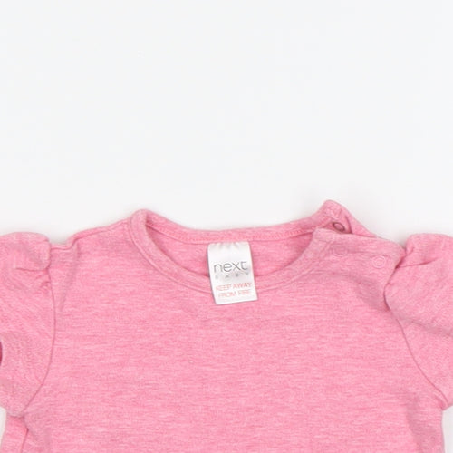 NEXT Baby Pink   Basic Polo Size 0-3 Months