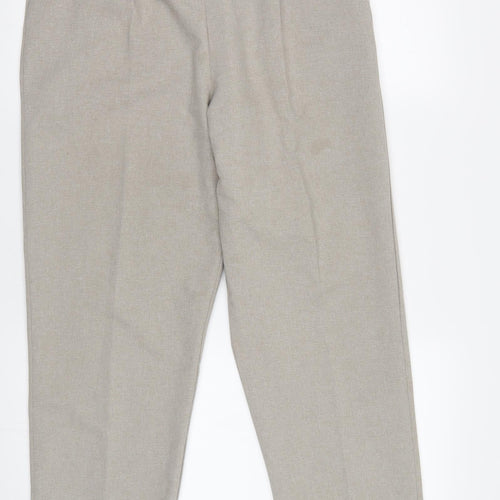 Preworn Womens Beige   Trousers  Size 14 L29 in