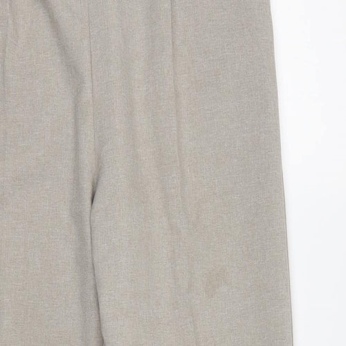 Preworn Womens Beige   Trousers  Size 14 L29 in