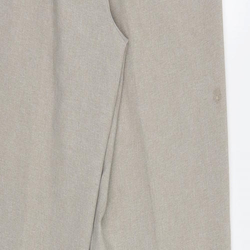 Preworn Womens Beige   Trousers  Size 14 L29 in