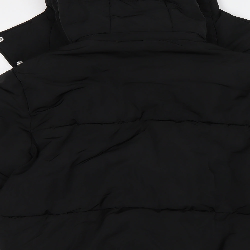 F&F Womens Black   Puffer Jacket Jacket Size S