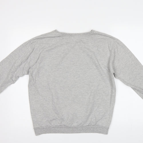 Lefties Womens Grey   Pullover Sweatshirt Size L  - NYC