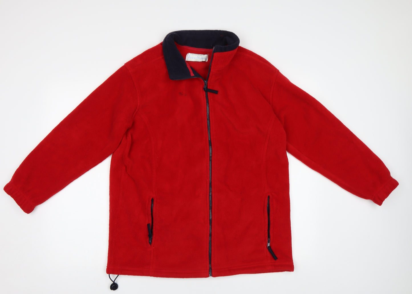 Anna Morelle Womens Red   Pullover Sweatshirt Size 12