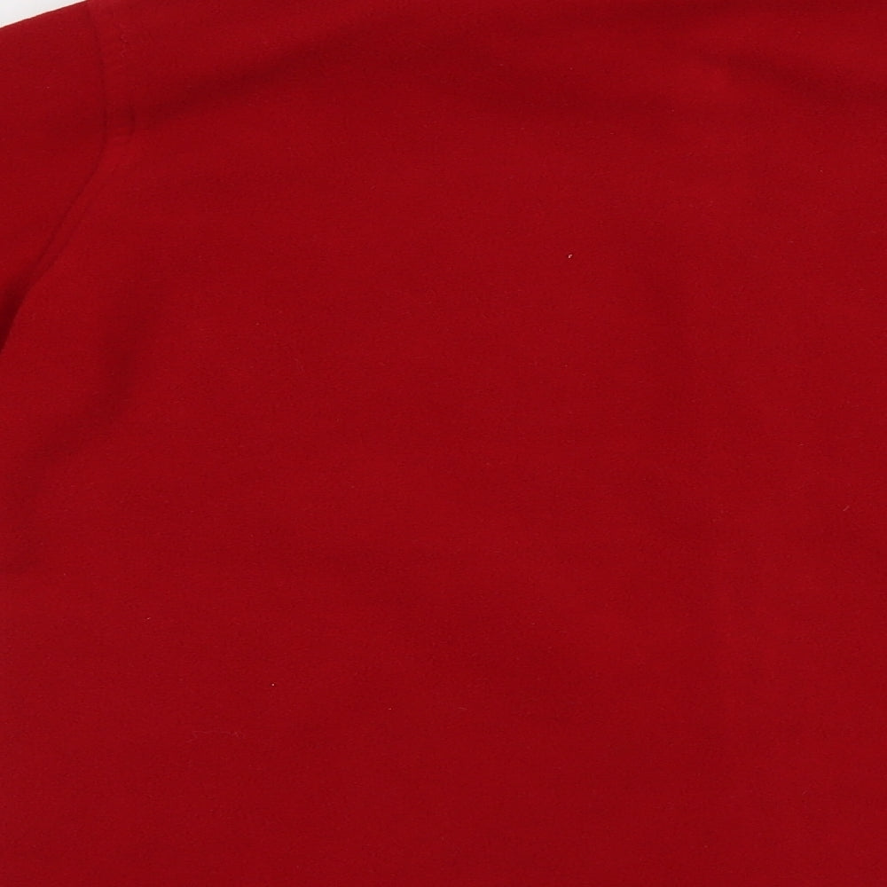 Isle Womens Red   Full Zip Sweatshirt Size 14