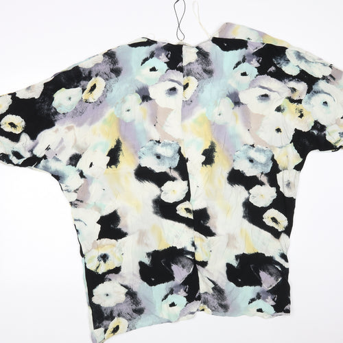 Papaya Womens Multicoloured Floral  Basic Blouse Size M