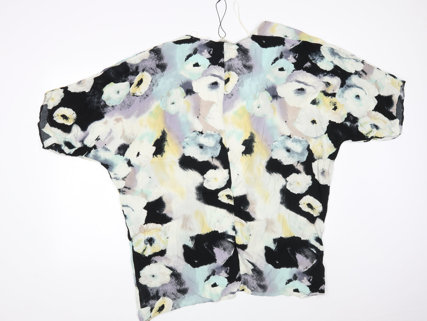 Papaya Womens Multicoloured Floral  Basic Blouse Size M