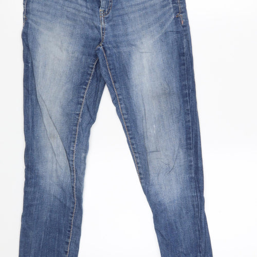 Aeropostale Womens Blue   Skinny Jeans Size 8 L27 in