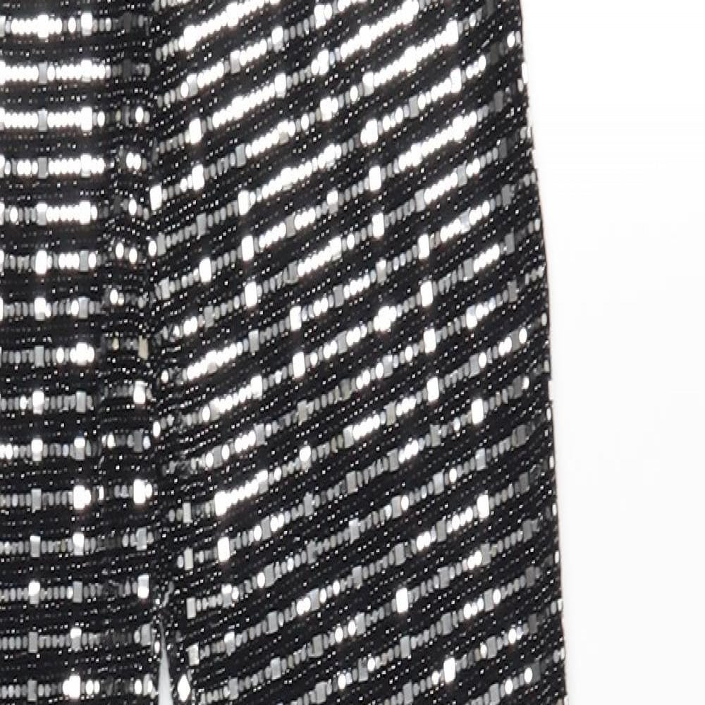 River Island Girls Silver   Jegging Trousers Size 11-12 Years