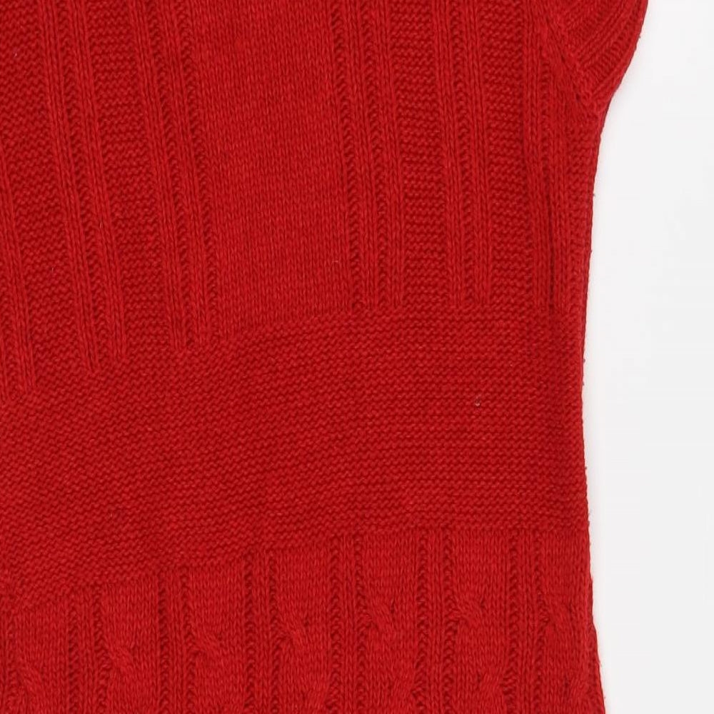 Pussycat Womens Red   Jumper Dress  Size M