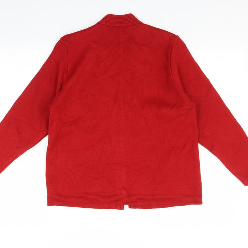 Care Womens Red   Pullover Jumper Size S