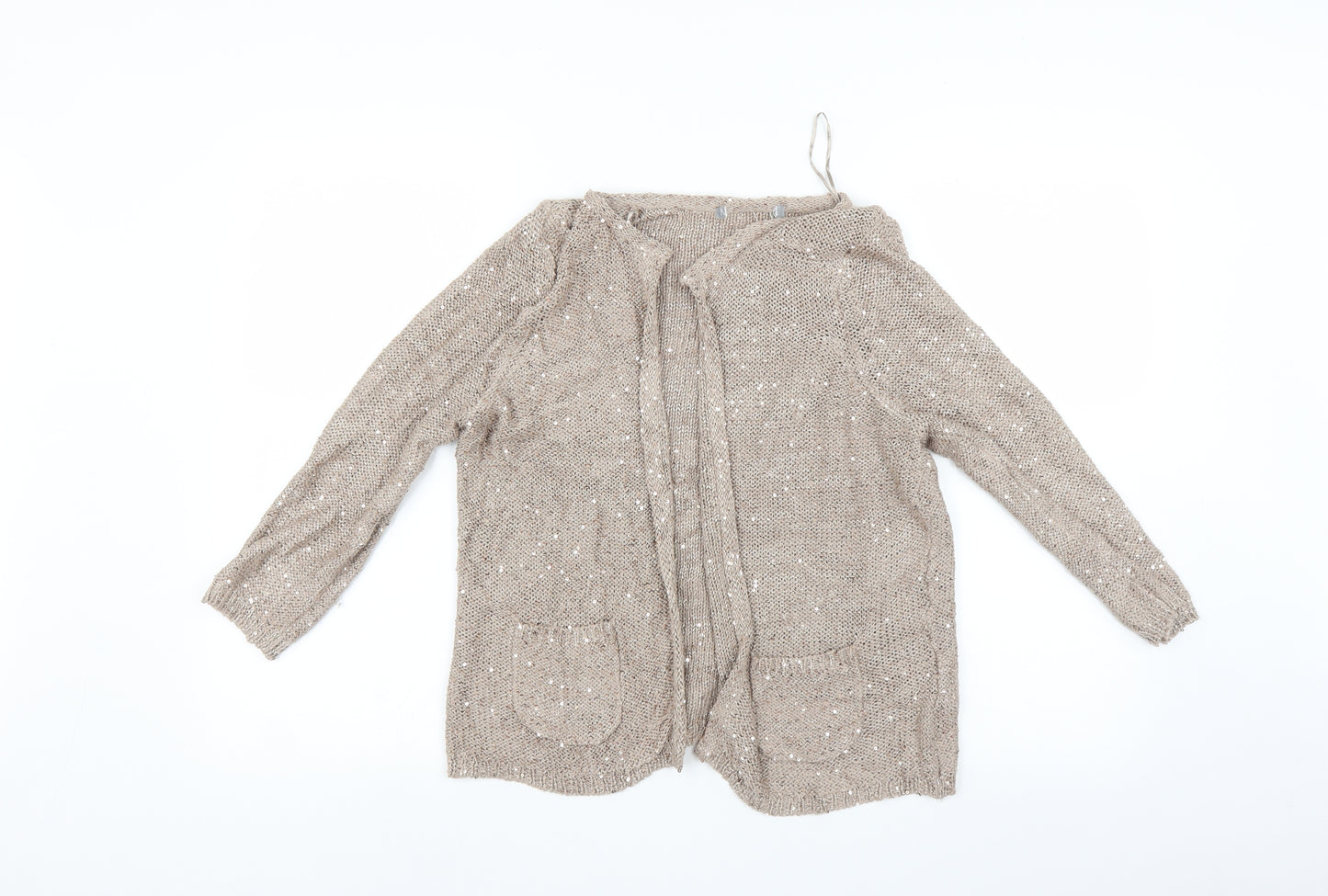 Marks and Spencer Womens Beige   Pullover Jumper Size 12