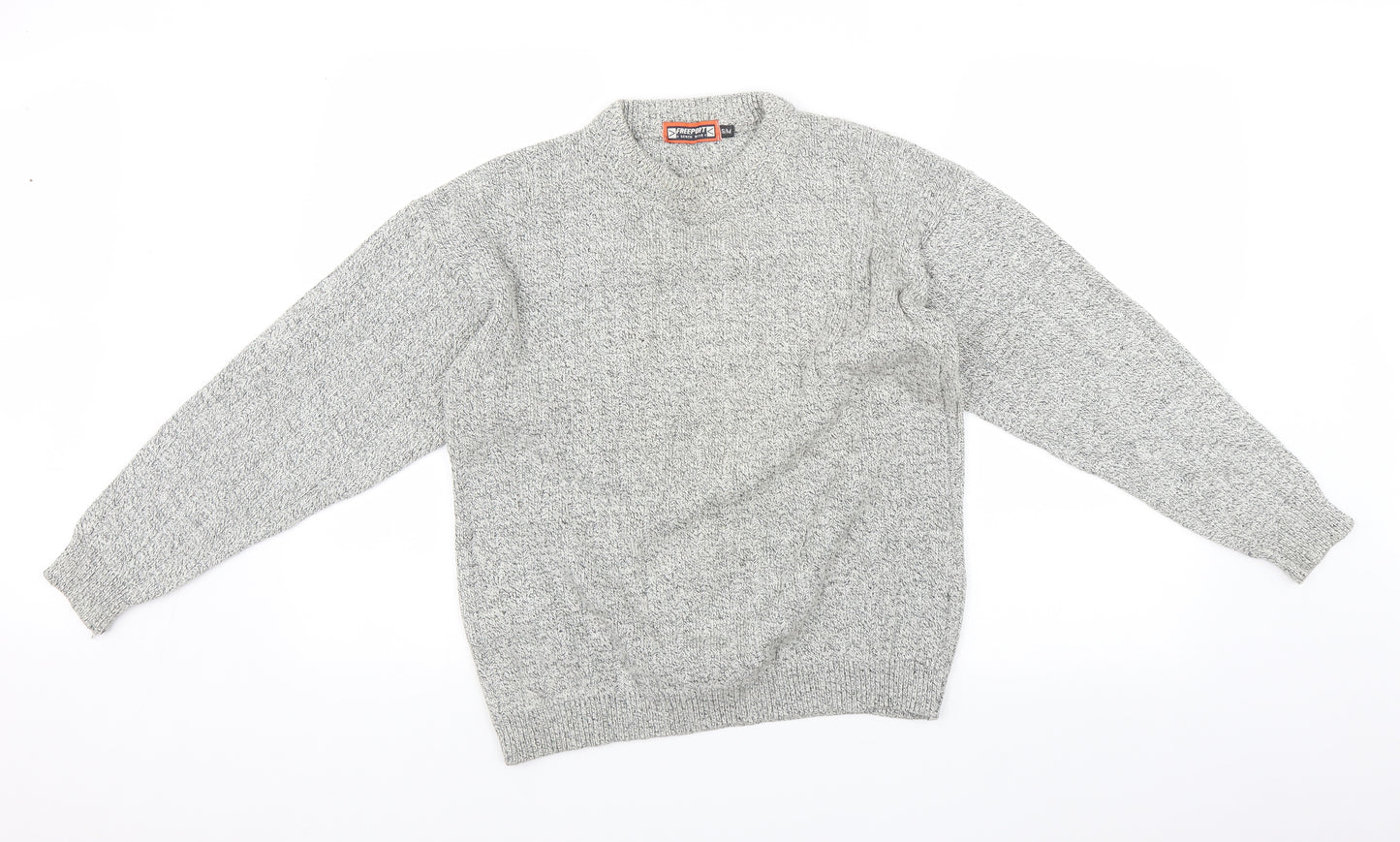 Freeport Mens Grey   Pullover Jumper Size S