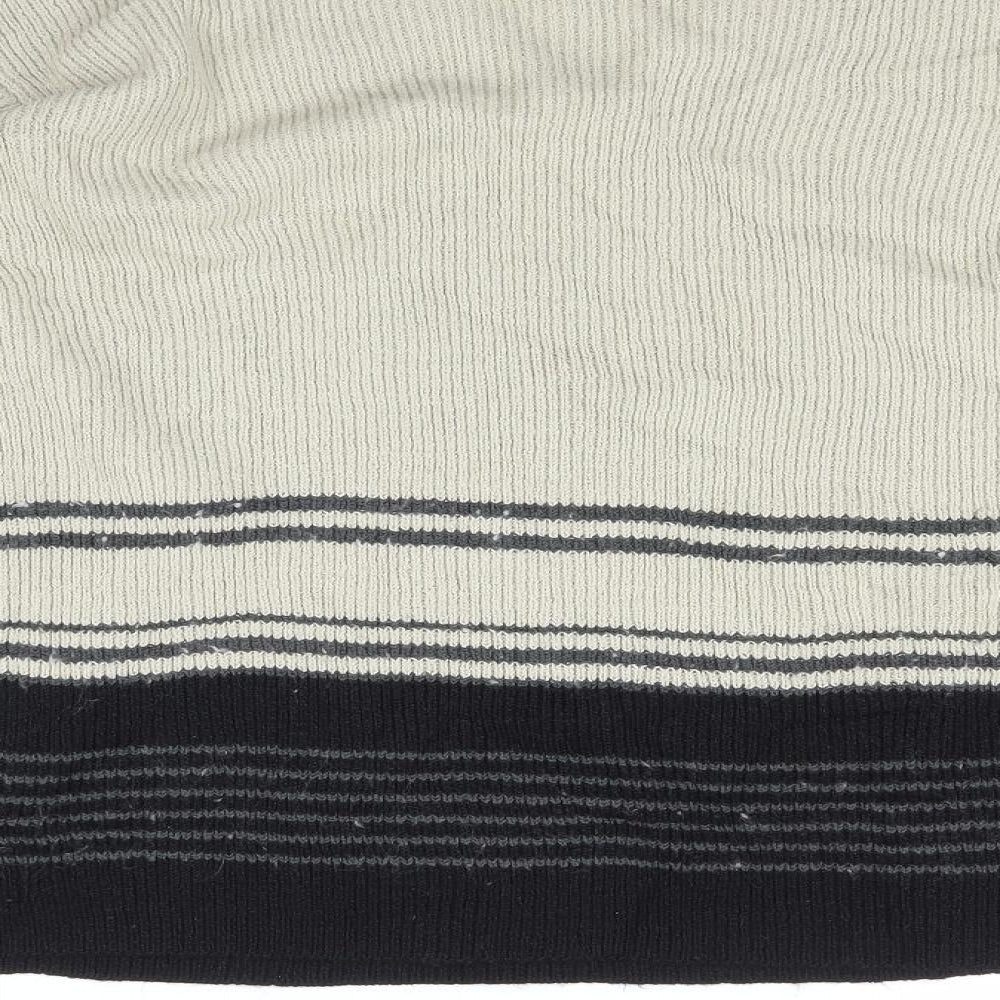 Versatility Womens Multicoloured Striped  Pullover Jumper Size 12