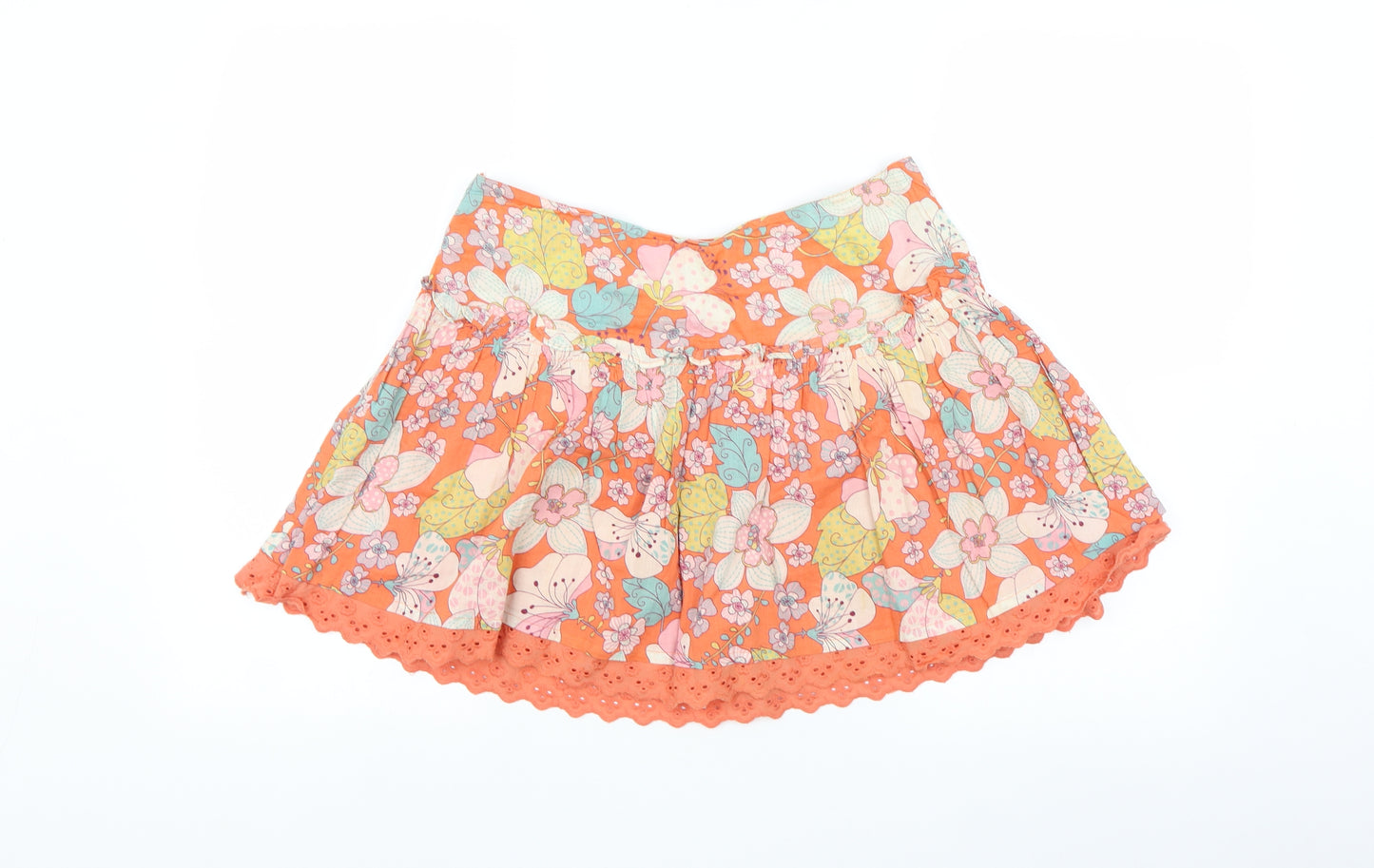 New Look Womens Multicoloured Floral  Mini Skirt Size 10