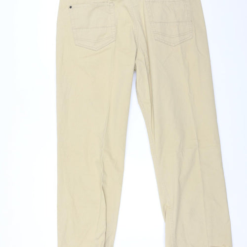Oak valley Mens Beige   Trousers  Size 40 L30 in