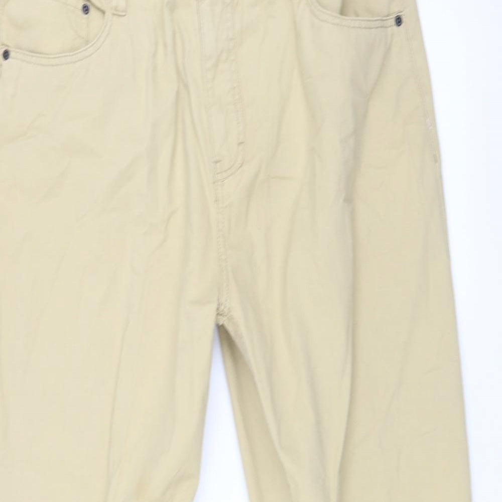 Oak valley Mens Beige   Trousers  Size 40 L30 in