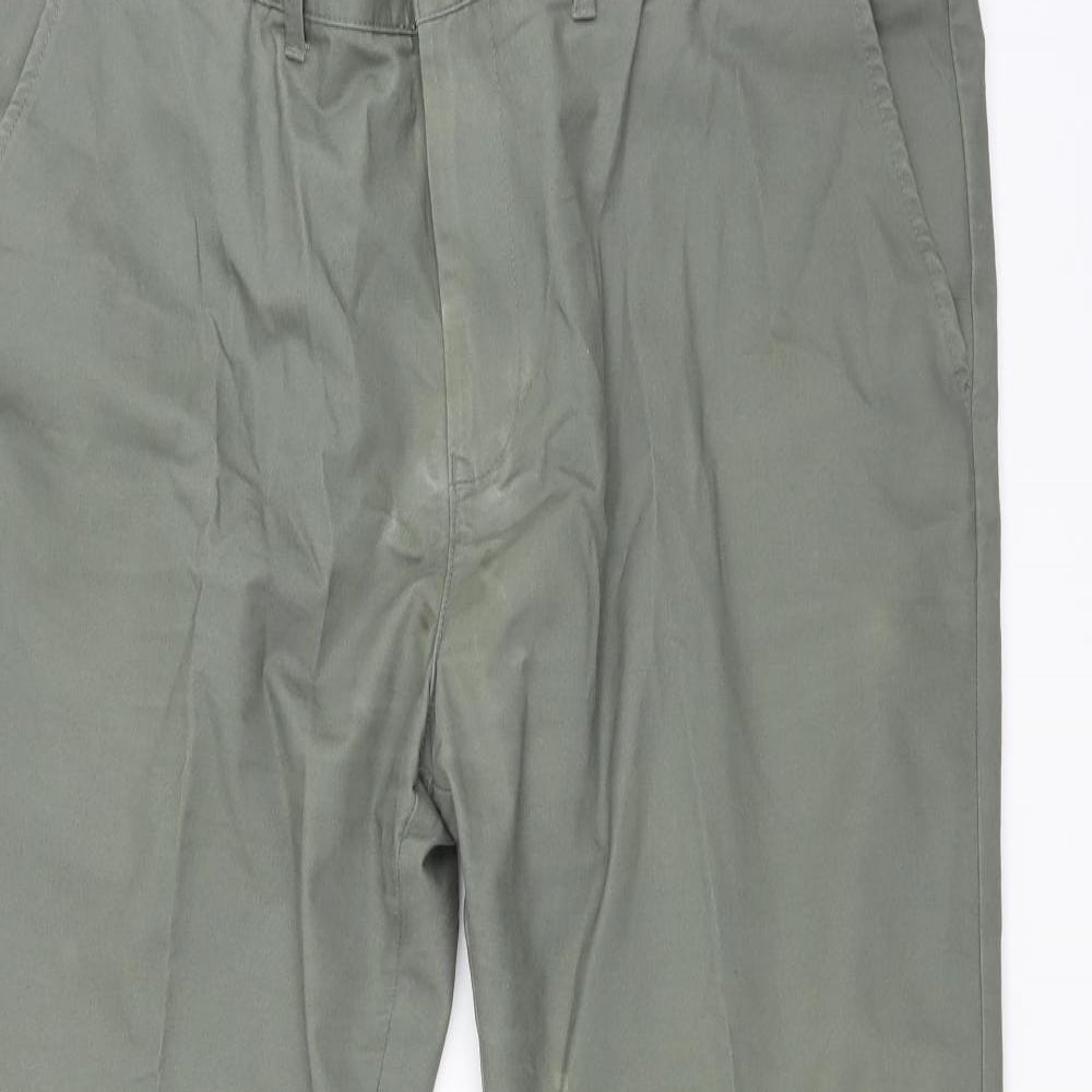 Marks and Spencer Mens Green   Trousers  Size 42 L31 in