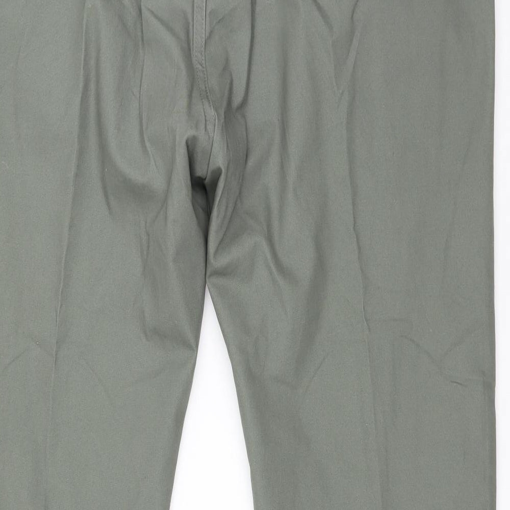 Marks and Spencer Mens Green   Trousers  Size 42 L31 in