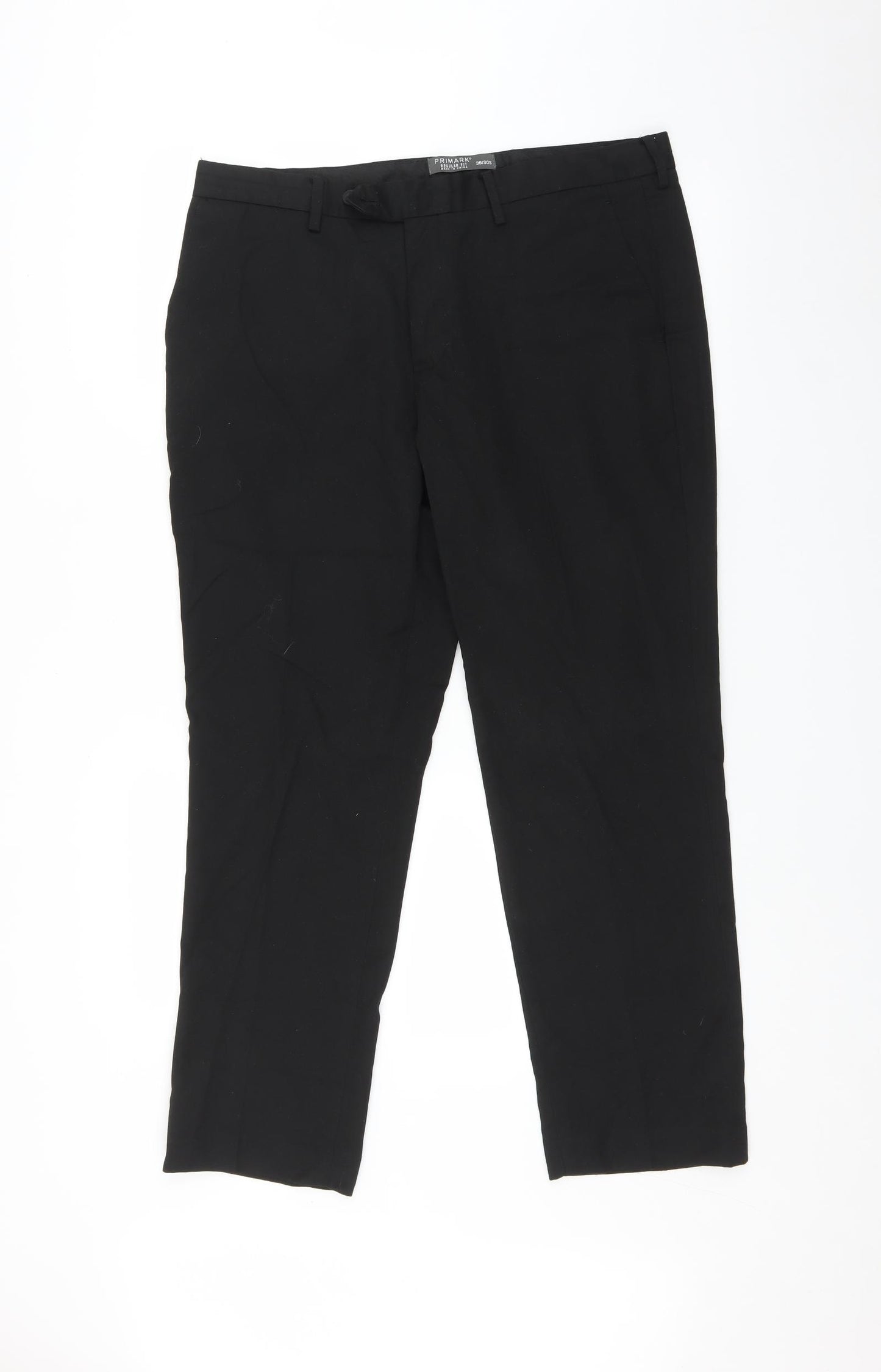 Primark Mens Black   Trousers  Size 36 L30 in