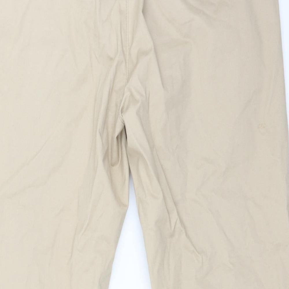 Easy Mens Beige   Trousers  Size 34 L31 in