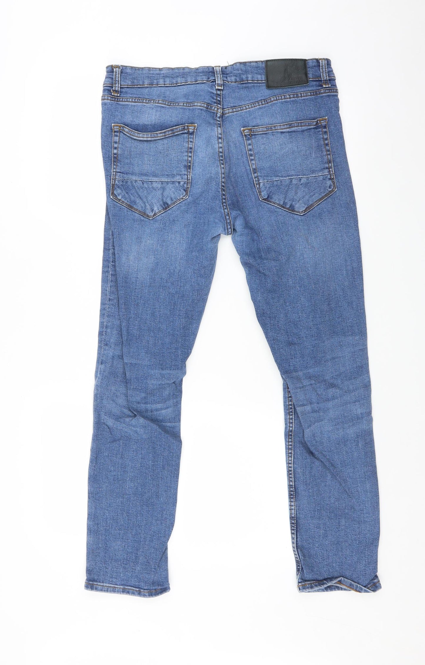 River Island Mens Blue   Skinny Jeans Size 34 L29 in