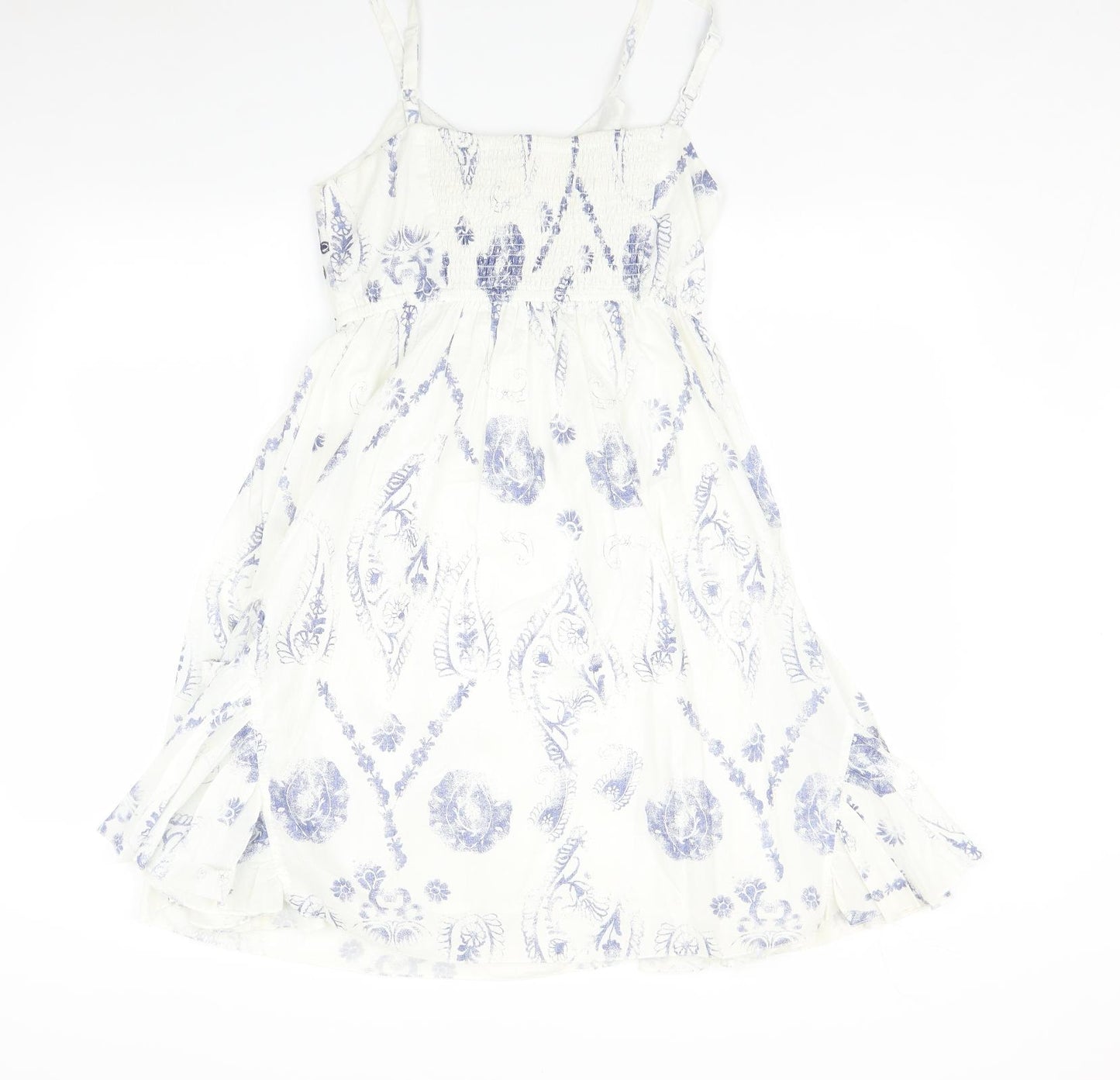 Preworn Womens Multicoloured Paisley  Fit & Flare  Size 12