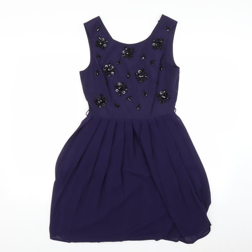 NEXT Womens Purple   Fit & Flare  Size 8