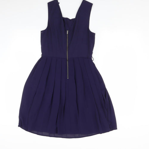 NEXT Womens Purple   Fit & Flare  Size 8