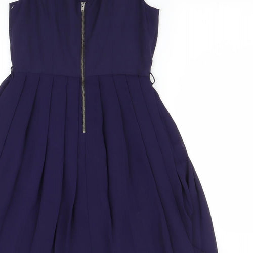 NEXT Womens Purple   Fit & Flare  Size 8