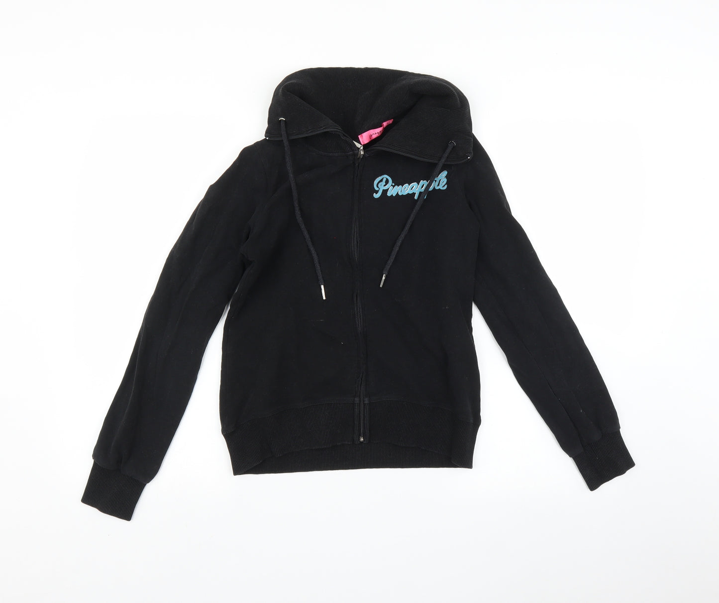Debenhams Womens Black   Full Zip Hoodie Size 12  - Pineapple dance studio