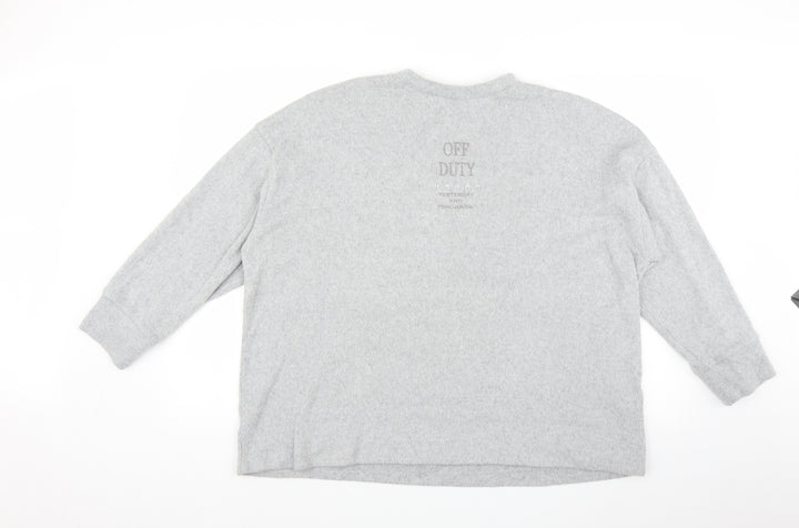 F&F Womens Grey   Pullover Jumper Size M