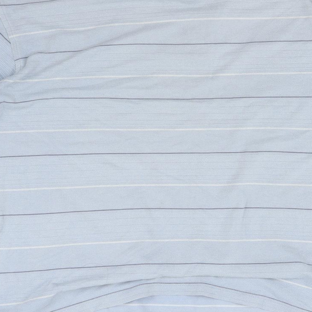 Ping Mens Blue Striped   Polo Size L