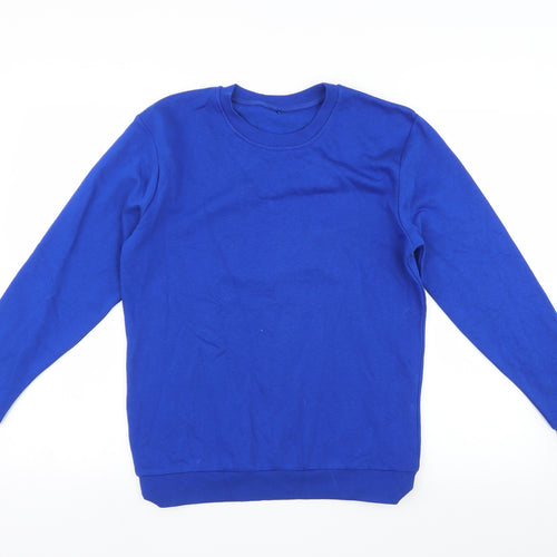 George Boys Blue   Pullover Sweatshirt Size 13-14 Years
