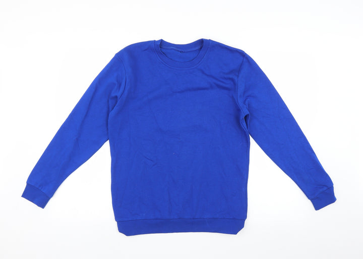 George Boys Blue   Pullover Sweatshirt Size 13-14 Years