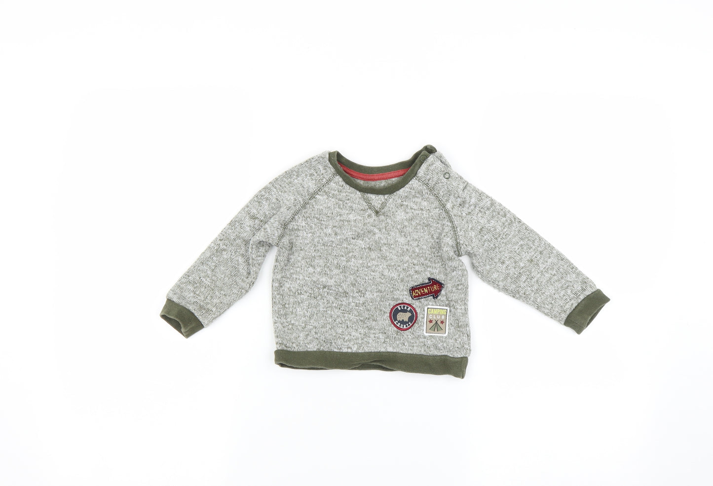 Nutmeg Baby Green   Pullover Jumper Size 9-12 Months