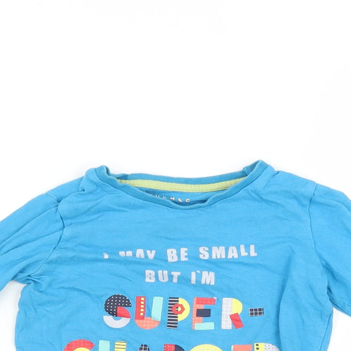 Nutmeg Baby Blue   Basic T-Shirt Size 18-24 Months