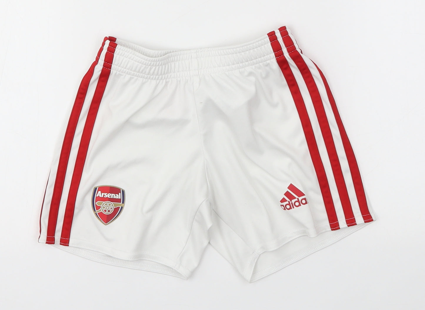 adidas Boys Multicoloured   Sweat Shorts Size 3-4 Years - Arsenal