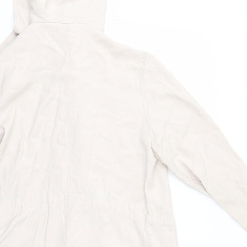 Preworn Womens Beige   Jacket Coat Size L