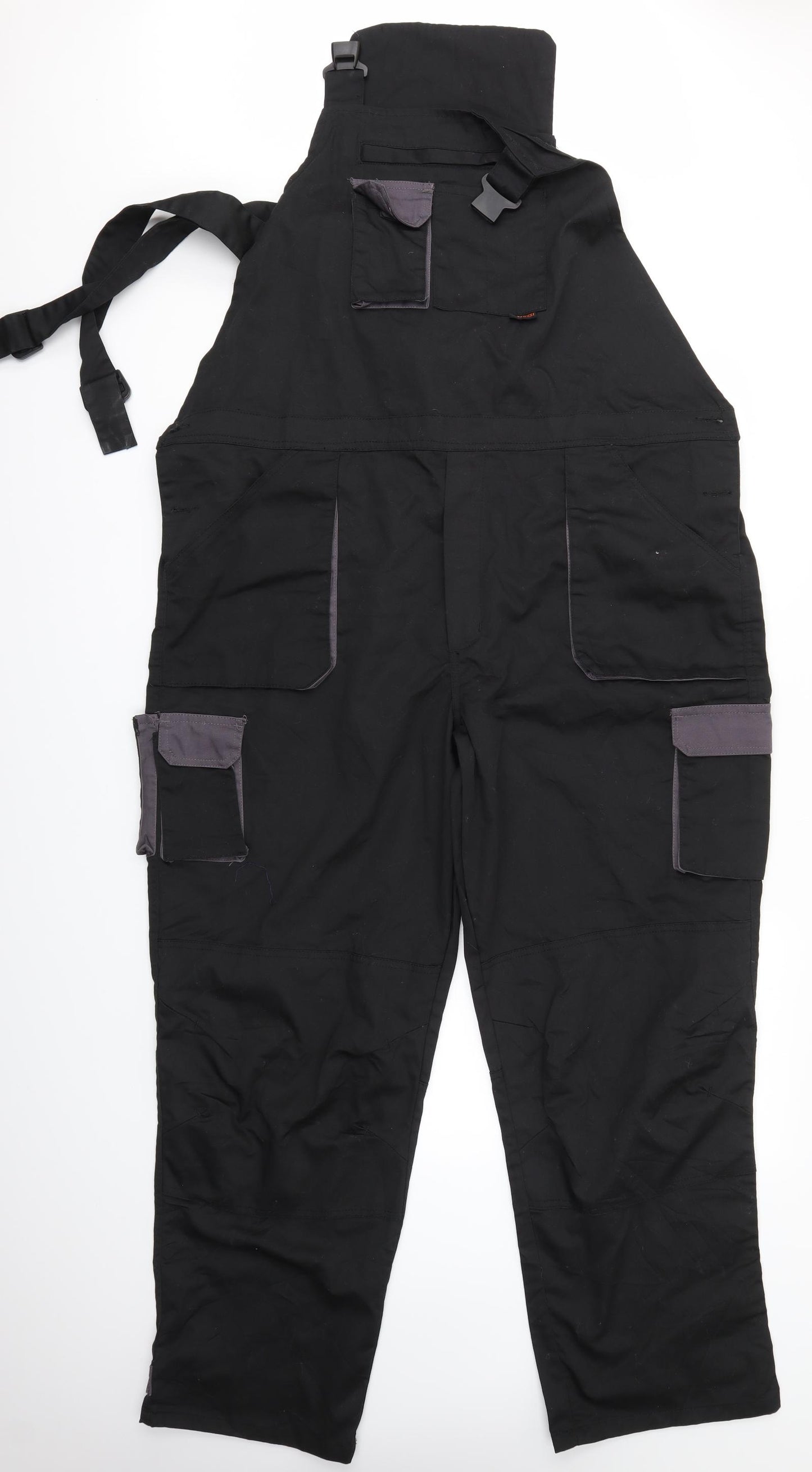 Portwest Mens Black   Cargo Trousers Size 2XL L29 in - Workwear DUNGAREES