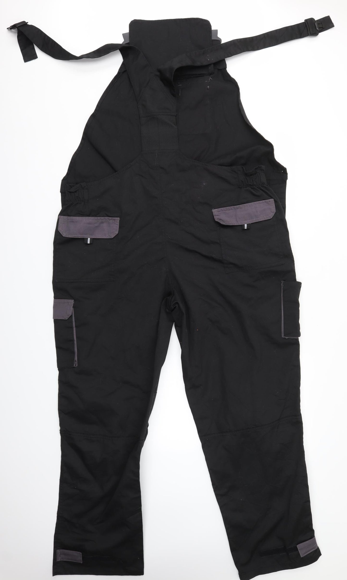 Portwest Mens Black   Cargo Trousers Size 2XL L29 in - Workwear DUNGAREES