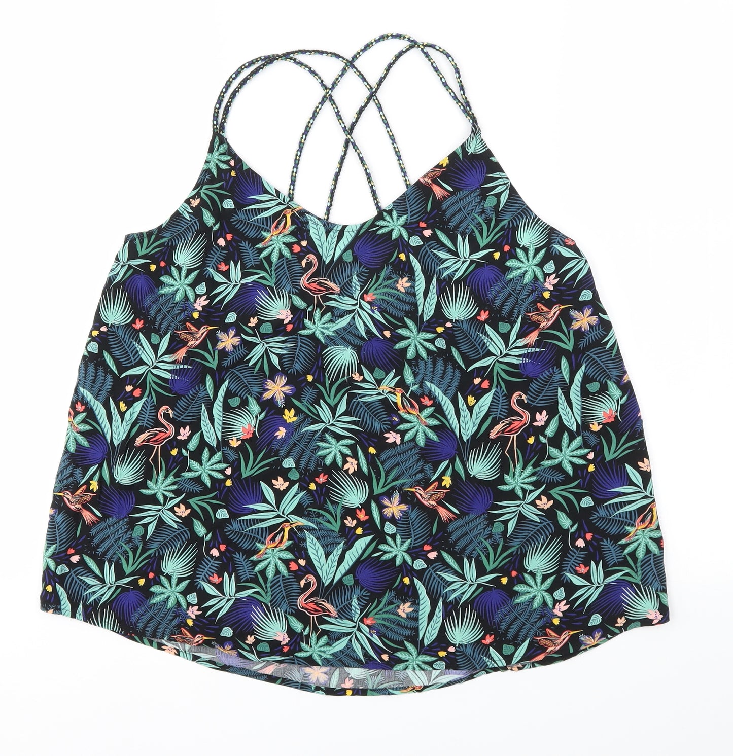 Cache Cache Womens Multicoloured   Camisole Blouse Size 14