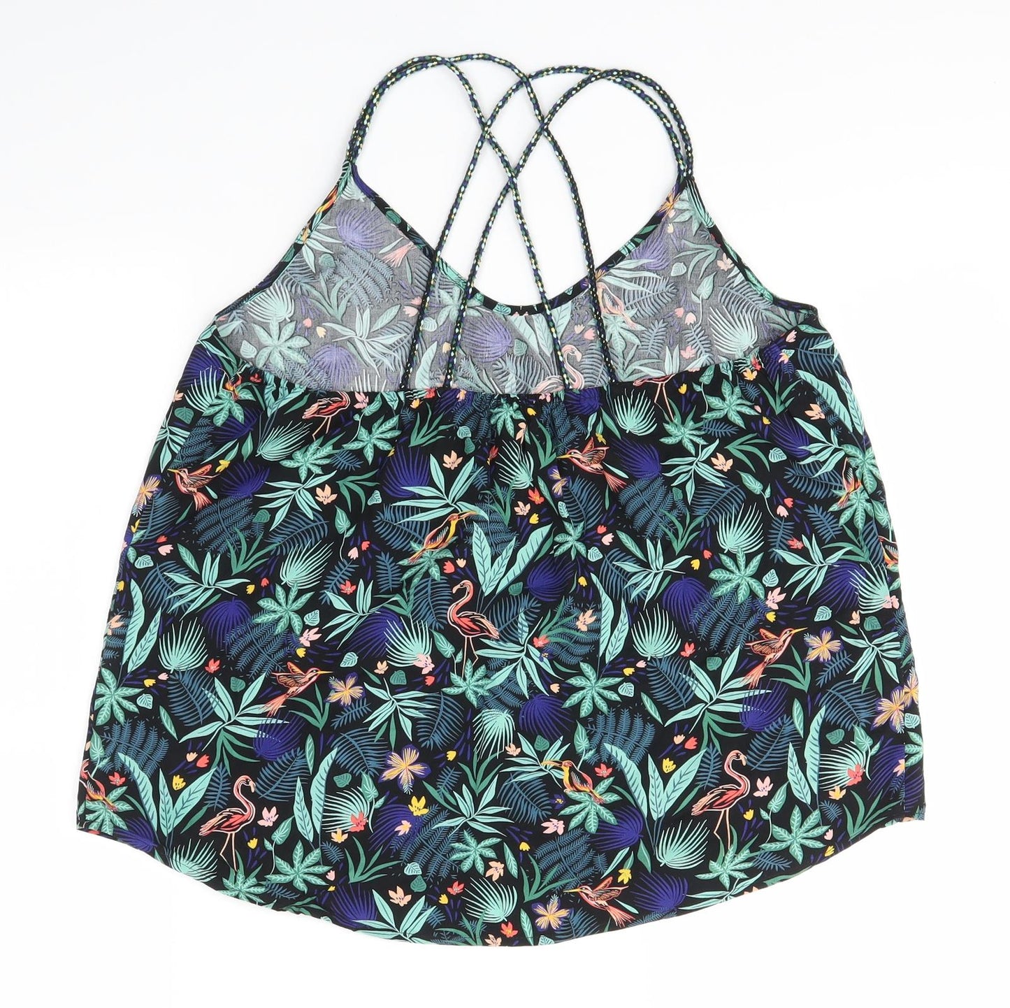 Cache Cache Womens Multicoloured   Camisole Blouse Size 14