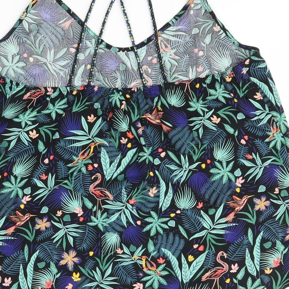 Cache Cache Womens Multicoloured   Camisole Blouse Size 14