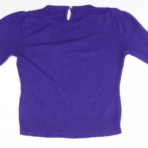 Primark Womens Blue   Pullover Jumper Size 16
