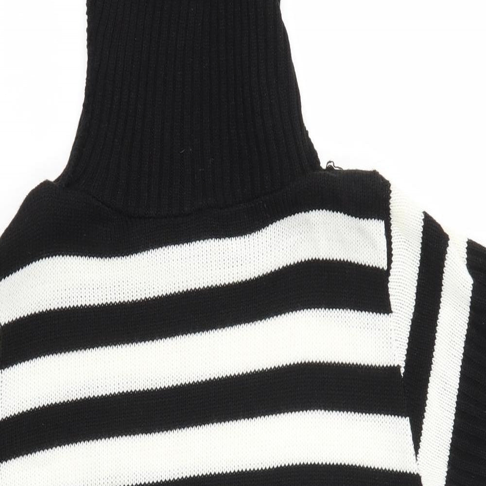 New Look Womens Multicoloured Striped  Pullover Jumper Size M