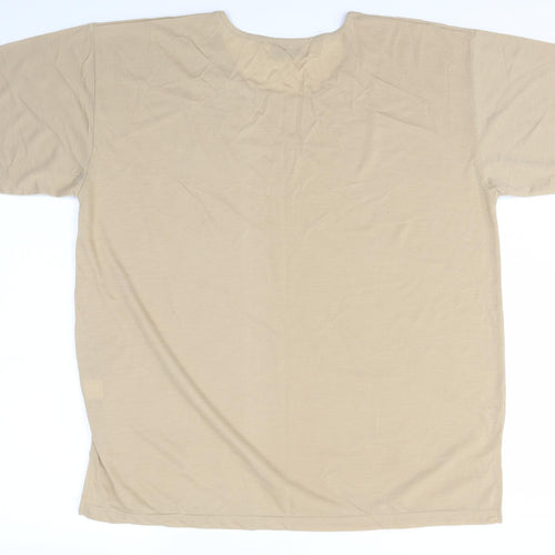 Lucky Womens Brown   Basic Polo Size XL